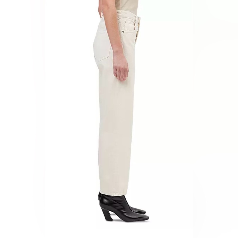 NWT Agolde Ren High Rise Wide Leg | Size 31 | Brown Rice 🍚😍 - Picture 4 of 16